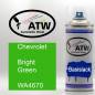 Preview: Chevrolet, Bright Green, WA4670: 400ml Sprühdose, von ATW Autoteile West.